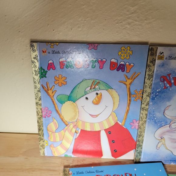 7 Christmas Books Little Golden Books Great condition - Picture 2 of 12
